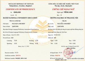 Làm Chứng Chỉ Tiếng Anh Chất Lượng Cao Tại Làm Bằng Nhanh