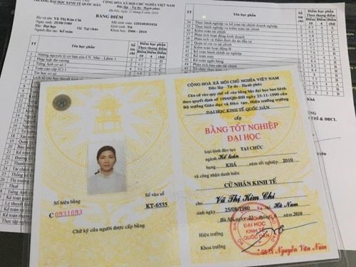 Làm Bằng Đại Học Có Hồ Sơ Gốc Bao Công Chứng