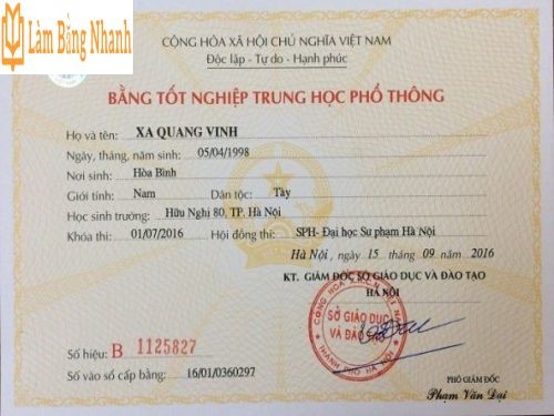 Không có bằng tốt nghiệp THPT phải làm thế nào ?