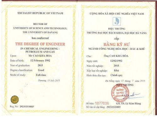 Làm Bằng Đại Học Bách Khoa Phôi Gốc Bao Công Chứng