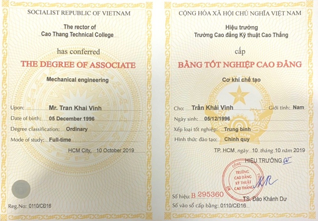Làm Bằng Đại Học Đà Nẵng Ở Đâu Chất Lượng - Phôi Thật ?