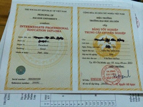 Làm Bằng Đại Học Khoa Học Và Tự Nhiên Đầy Đủ Hồ Sơ Bảng Điểm