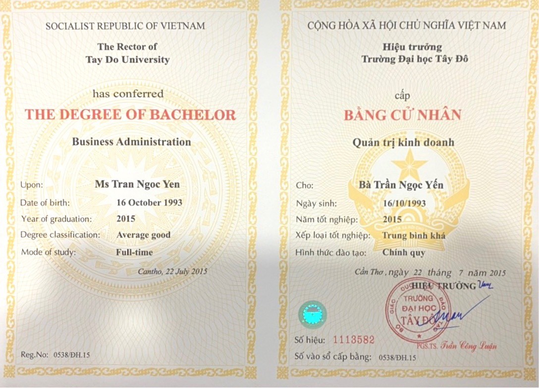 Làm Bằng Đại Học Sài Gòn Thật Đầy Đủ Hồ Sơ Tại Trường