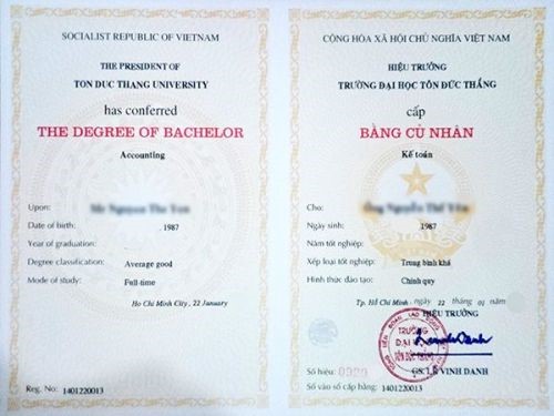 Làm Bằng Đại Học Tôn Đức Thắng Bao Công Chứng Và Xin Việc