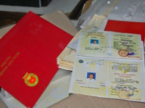 Công Nghệ Làm Bằng Giả Phôi Thật Nhanh Chóng & Uy Tín
