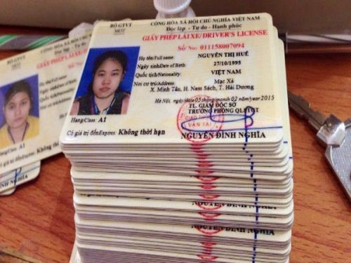 Làm Bằng Lái Xe Máy A1 Sử Dụng Như Thật Bao Kiểm Tra Soi Rọi
