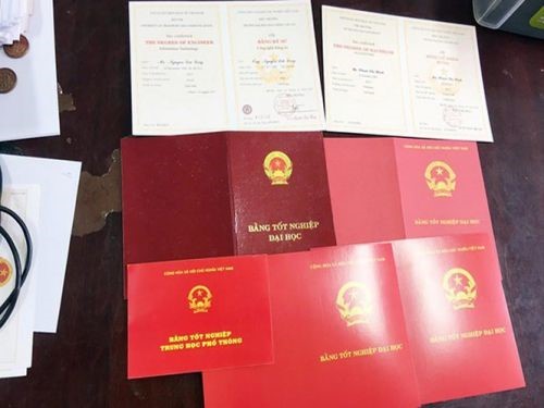 Làm Bằng Tốt Nghiệp THPT Phôi Thật Có Học Bạ