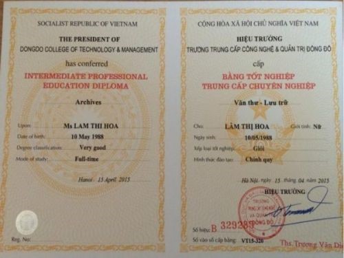 Làm Bằng Trung Cấp Chất Lượng, Giá Rẻ Tại Làm Bằng Nhanh