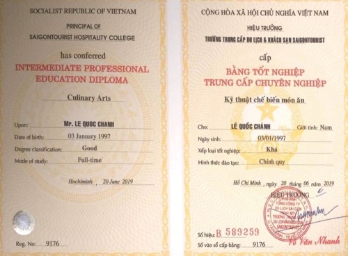 Đơn vị Làm bằng trung cấp chuyên nghiệp