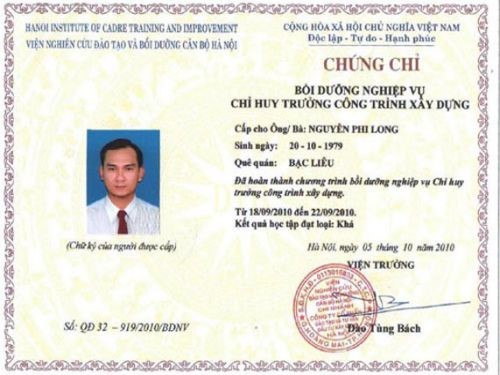 Làm Chứng Chỉ Nghề Giả - Chứng Chỉ Hành Nghề Các Ngành Toàn Quốc