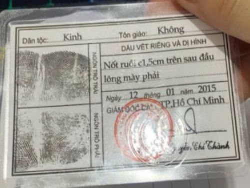 Công nghệ làm CMND giả của Làm Bằng Nhanh
