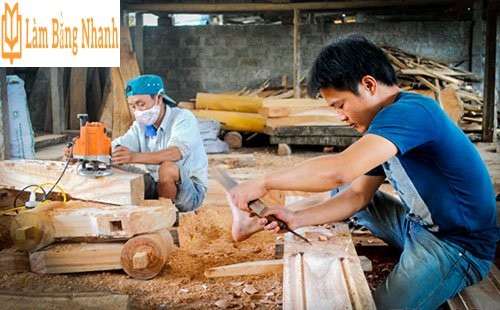 Nghề thợ mộc chỉ yêu cầu bằng tốt nghiệp THPT