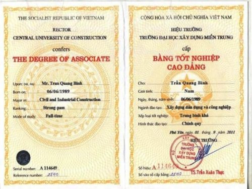 Mất Bằng Cao Đẳng ? Hướng Dẫn Làm Lại Bằng Cao Đẳng Nhanh