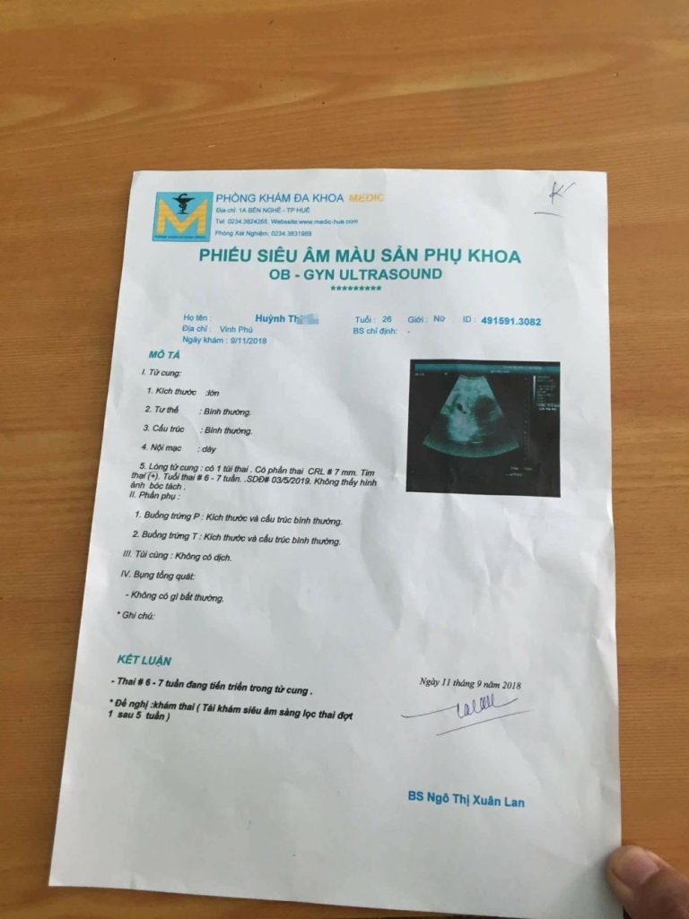 Làm Giấy Khám Thai Giả Phôi Thật Không Cần Đến Bệnh Viện