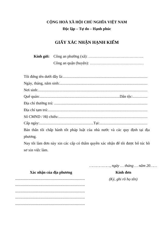Làm Giấy Xác Nhận Hạnh Kiểm Nhanh - Mới Nhất 2023