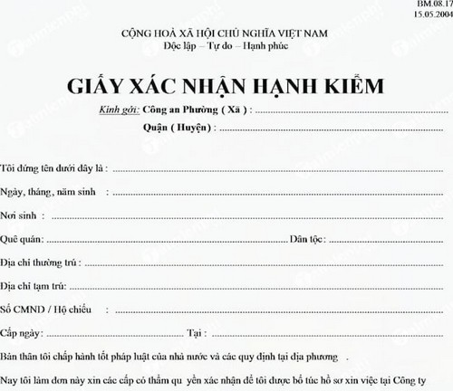 Làm Giấy Xác Nhận Hạnh Kiểm Nhanh - Mới Nhất 2023