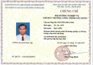 Làm Chứng Chỉ Chỉ Huy Trưởng Lấy Ngay Tại Làm Bằng Nhanh