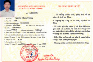 Làm Chứng Chỉ An Toàn Lao Động Lấy Ngay Tại Làm Bằng Nhanh
