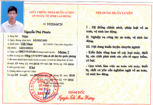 Làm Chứng Chỉ An Toàn Lao Động Lấy Ngay Tại Làm Bằng Nhanh