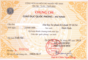 Làm Chứng Chỉ Quốc Phòng Lấy Ngay Tại Làm Bằng Nhanh