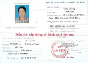 Làm Chứng Chỉ Hành Nghề Kiến Trúc Sư Tại Làm Bằng Nhanh