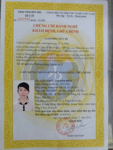 Làm Chứng Chỉ Hành Nghề Y Phôi Thật Tại Làm Bằng Nhanh