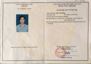 Làm Chứng Chỉ Hành Nghề Y Phôi Thật Tại Làm Bằng Nhanh