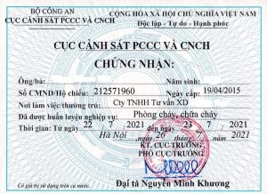 Làm Chứng Chỉ PCCC lấy ngay tại Làm Bằng Nhanh
