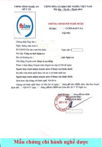 Làm chứng chỉ hành nghề dược phôi thật tại Làm Bằng Nhanh
