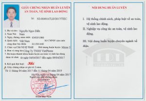 Làm Chứng Chỉ An Toàn Lao Động Lấy Ngay Tại Làm Bằng Nhanh