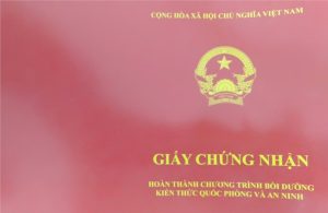Làm Chứng Chỉ Quốc Phòng Lấy Ngay Tại Làm Bằng Nhanh