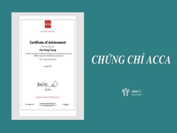 Chứng chỉ ACCA (Chartered Certified Accountants)