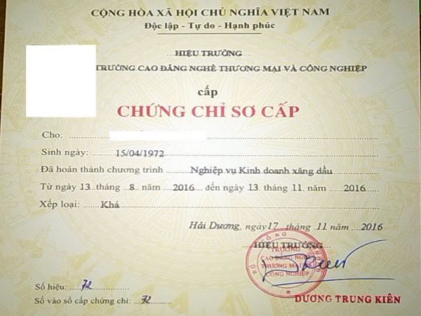 Làm chứng chỉ xăng dầu được hiểu như thế nào?