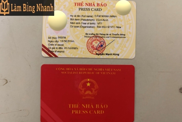 Thẻ nhà báo là gì?