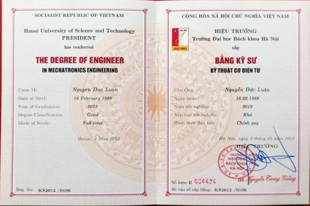 Làm bằng đại học tại Hà Nội ở Làm Bằng Nhanh giá bao nhiêu?