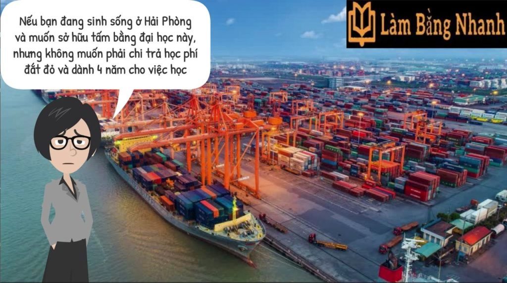Làm Bằng Đại Học Hải Phòng Chuẩn Phôi & Tem 7 Màu 6 Cánh Xịn