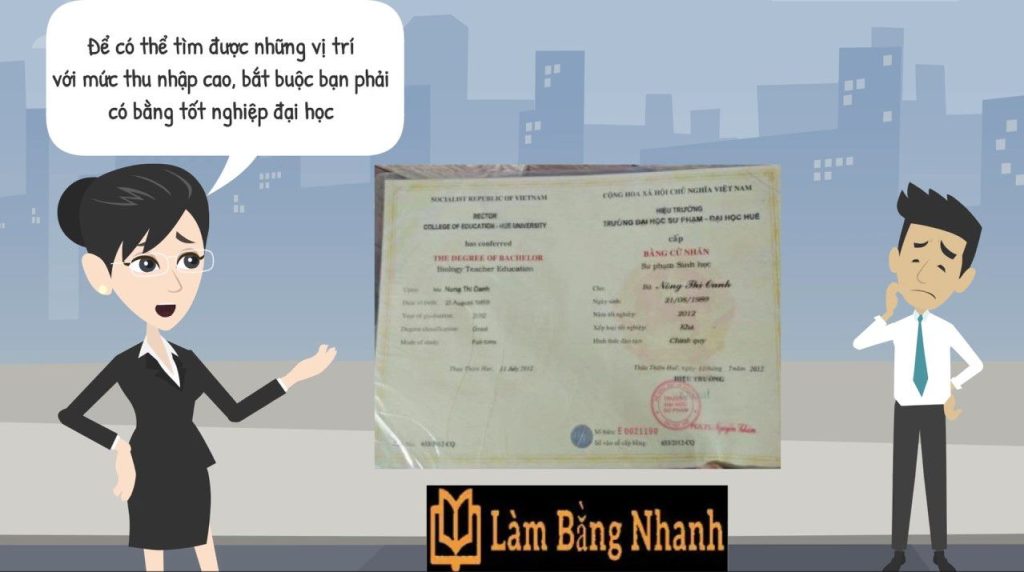Làm Bằng Đại Học Huế Chuẩn Như Thật - Bao Công Chứng Xin Việc