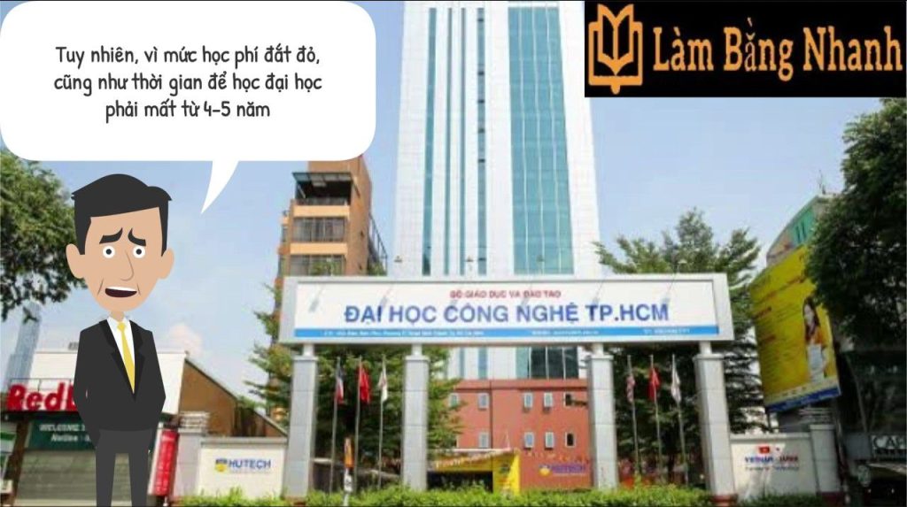 Làm Bằng Đại Học HUTECH Chất Lượng Như Thật
