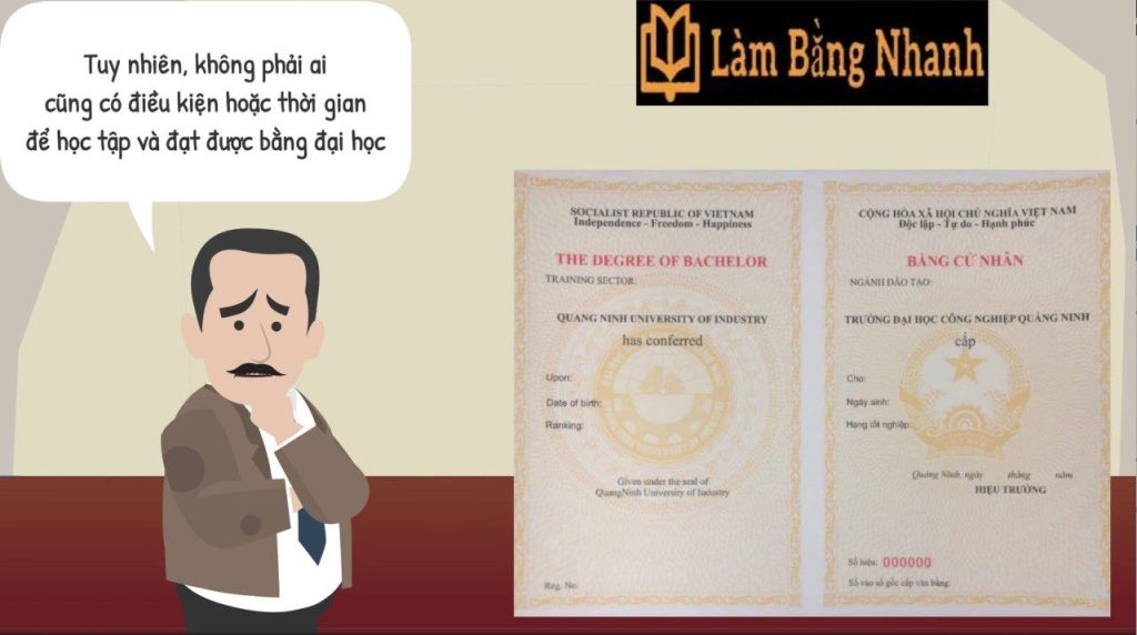 Làm Bằng Đại Học Có Hồ Sơ Gốc Bao Công Chứng