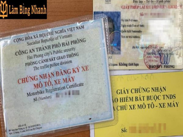 Giao dịch uy tín, làm cà vẹt xe giả không cọc