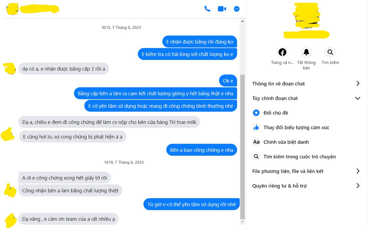 Làm Bằng Cấp 3 Phôi Thật Kèm Học Bạ Giá Rẻ Và Uy Tín