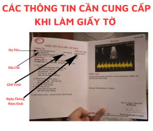Làm Giấy Khám Thai Giả Phôi Thật Không Cần Đến Bệnh Viện